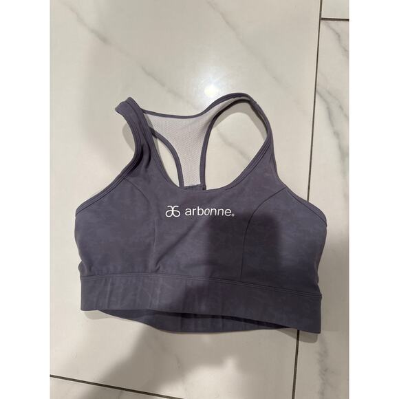 Arbonne Women’s Gray sports bra size Large - Picture 7 of 8